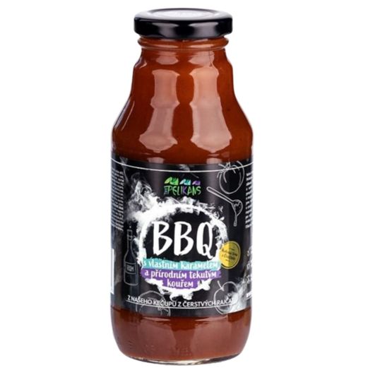 BBQ omáčka s prírodným tekutým dymom 330g