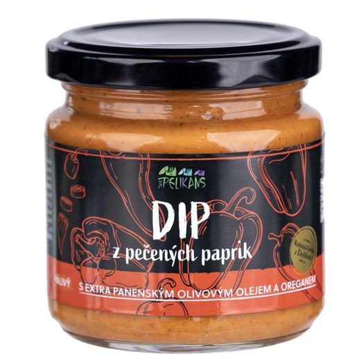 Dip z pečených paprík PÁLIVÝ 150g