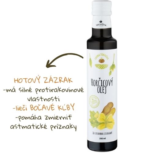 Horčicový olej 250ml