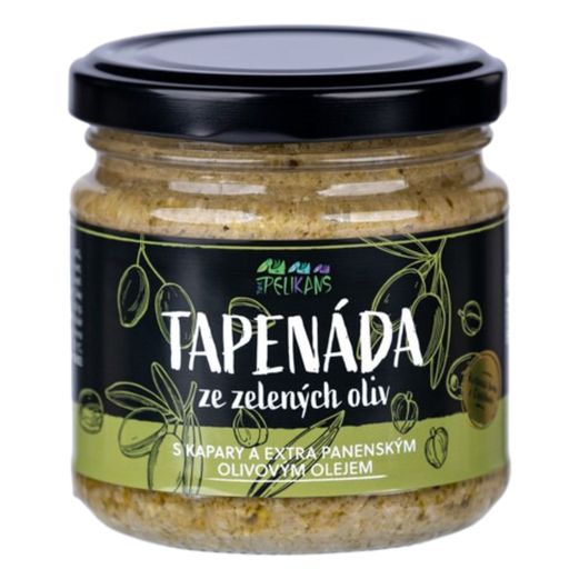 Tapenáda zo zelených olív 170g